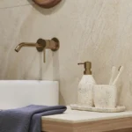 Диспенсер для жидкого мыла Mosaic, светло-бежевый